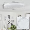 Melres Ceiling Light LED white, 1-light source