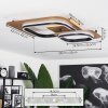Huallilemu Ceiling Light LED gold, black, 1-light source