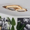 Huallilemu Ceiling Light LED gold, black, 1-light source