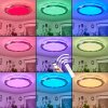 Lisei Ceiling Light LED white, 1-light source, Remote control, Colour changer