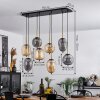 Verbania Pendant Light brass, black, 8-light sources