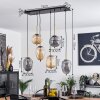 Verbania Pendant Light brass, black, 6-light sources