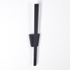 MEELS Wall Light LED black, 1-light source