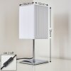 AUMAN Table Lamp chrome, 1-light source