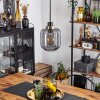Curveira Pendant Light bronze, black, 1-light source