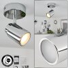 Douarnenez Ceiling Light chrome, 1-light source