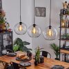Koyoto  Pendant Light globe 30 cm clear, 3-light sources
