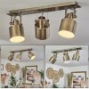 Neves Ceiling Light brass, 3-light sources