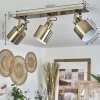 Neves Ceiling Light brass, 3-light sources
