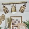 Neves Ceiling Light brass, 3-light sources