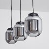 Arieux Pendant Light black, 3-light sources