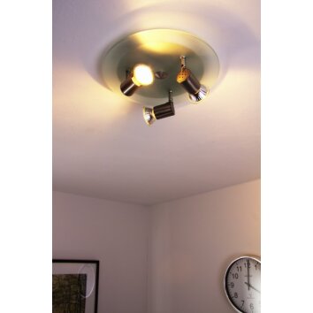 Sonstiges ceiling spotlight matt nickel, 3-light sources