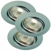 Nordlux TRITON recessed light chrome, 3-light sources