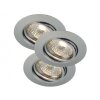 Nordlux TRITON recessed light chrome, 3-light sources