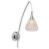Brilliant VEGAS Wall light chrome, 1-light source