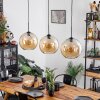 Koyoto  Pendant Light glass 30 cm Amber, 3-light sources