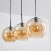 Koyoto  Pendant Light glass 30 cm Amber, 3-light sources
