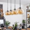 Koyoto  Pendant Light glass 25 cm Amber, 4-light sources