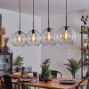 Koyoto  Pendant Light glass 30 cm clear, 4-light sources