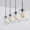 Koyoto  Pendant Light glass 30 cm clear, 4-light sources