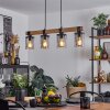 Roxa Pendant Light Light wood, black, 4-light sources