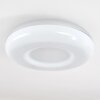 Monfebres Ceiling Light LED silver, white, 1-light source, Remote control, Colour changer