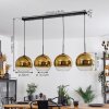 Koyoto  Pendant Light glass 30 cm gold, clear, 4-light sources