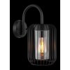 Globo NINA Outdoor Wall Light black, 1-light source