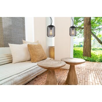 Globo NINA Hanging lamp black, 1-light source