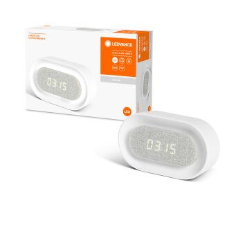 LEDVANCE LINEAR LED CLOCK Table clock white, 1-light source