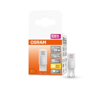 OSRAM LED PIN LED G9 1.9 Watt 2700 Kelvin 180 Lumen