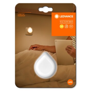 Ledvance LUNETTA RAINDROP night-light white, 1-light source