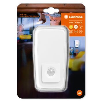 Ledvance LUNETTA TORCH night-light white, 1-light source, Motion sensor