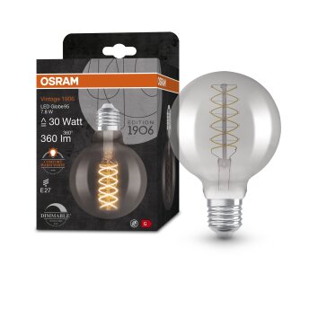 OSRAM Vintage 1906® LED E27 7.8 Watt 1800 Kelvin 360 Lumen