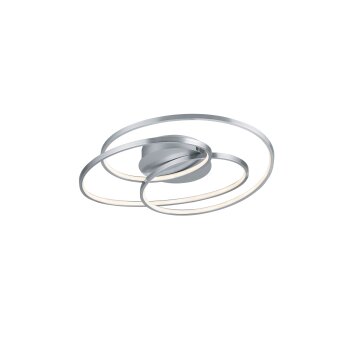Trio GALE Ceiling Light LED matt nickel, 1-light source