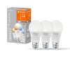 LEDVANCE SMART+ WiFi set of 3 LED E27 9 watt 2700-6500 Kelvin 806 lumen