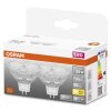 OSRAM LED STAR set of 2 LED GU5.3 3,8 Watt 2700 Kelvin 345 Lumen