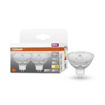 OSRAM LED STAR set of 2 LED GU5.3 3,8 Watt 2700 Kelvin 345 Lumen