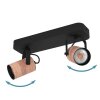 Eglo CAYUCA Ceiling Light LED black, 2-light sources
