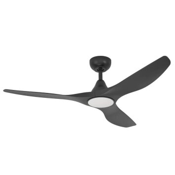 Eglo PORTSEA ceiling fan LED black, 1-light source