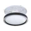 Eglo MONTEMORELOS-Z Ceiling Light LED black, 1-light source, Colour changer