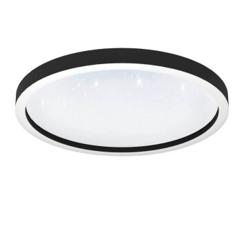 Eglo MONTEMORELOS-Z Ceiling Light LED black, 1-light source, Colour changer