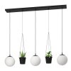 Eglo RONDO Pendant Light black, 3-light sources