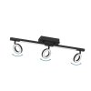 Eglo CARDILLIO Ceiling Light LED black, 5-light sources