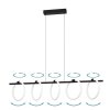 Eglo CARANACOA Pendant Light LED black, 5-light sources