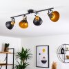 Ceiling Light Blackburn black-gold, 4-light sources