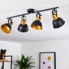 Ceiling Light Blackburn black-gold, 4-light sources
