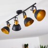 Ceiling Light Blackburn black-gold, 4-light sources
