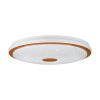 Eglo LANCIANO Ceiling Light LED brown, white, 1-light source, Remote control