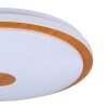 Eglo LANCIANO Ceiling Light LED brown, white, 1-light source, Remote control